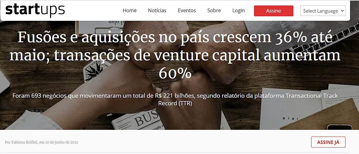 Fuses e aquisies no pas crescem 36% at maio